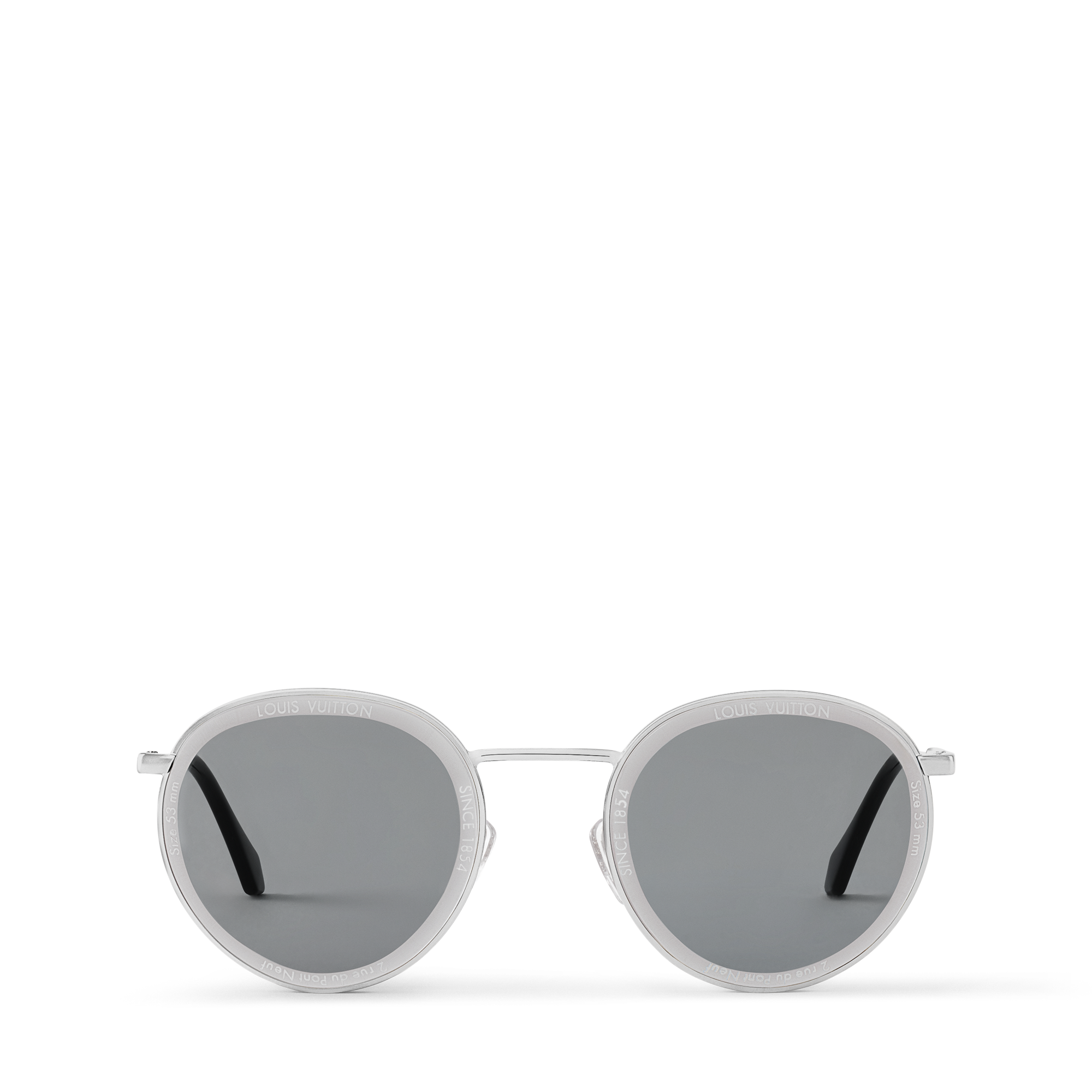 LV Super Vision Metal Round Sunglasses . in Men