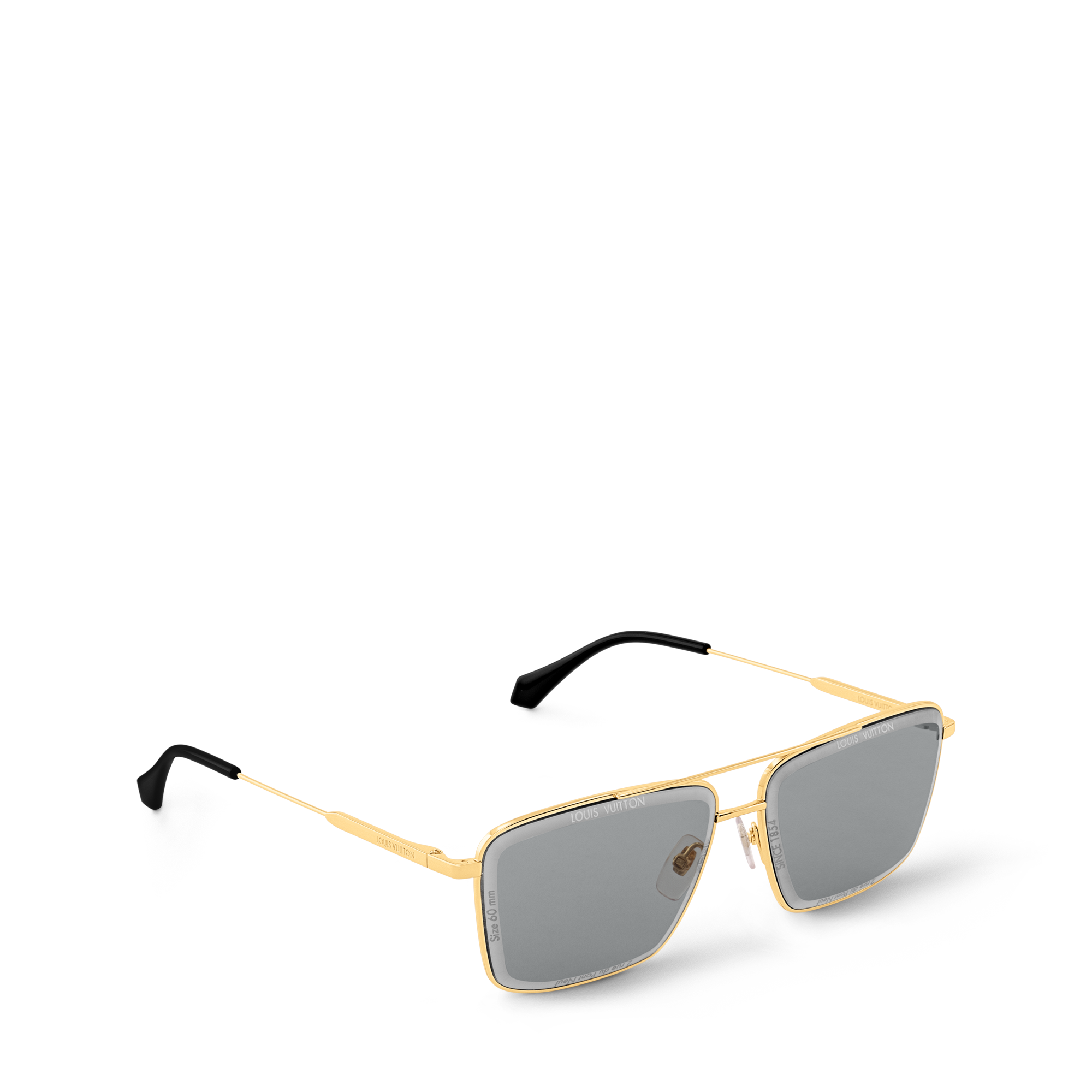 LV Super Vision Metal Square Sunglasses . in Men