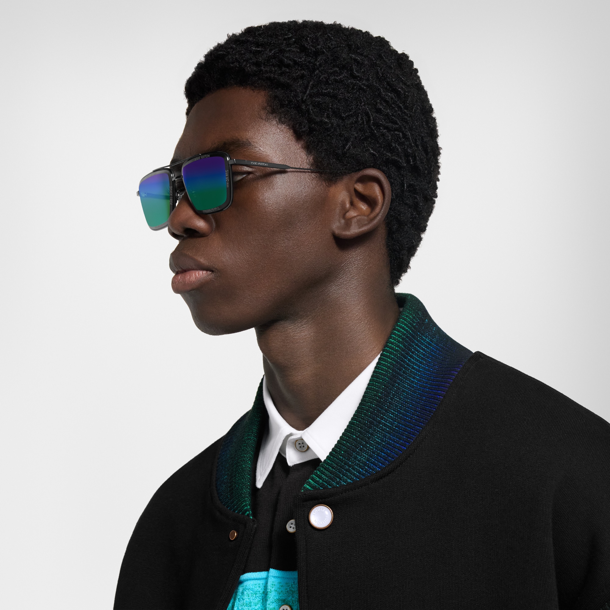 LV Super Vision Metal Square Sunglasses . in Men