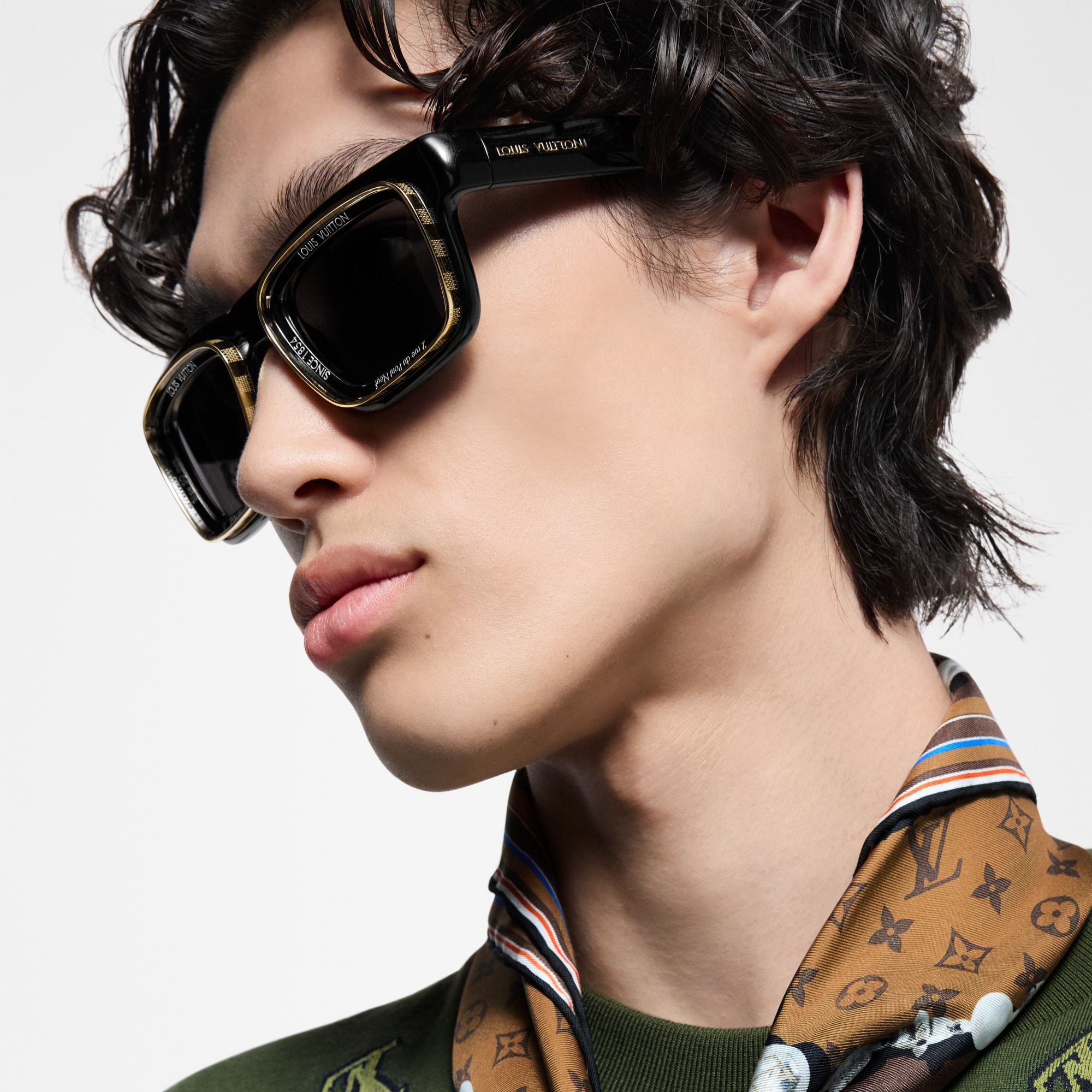 LV Super Vision Square Sunglasses . in Men