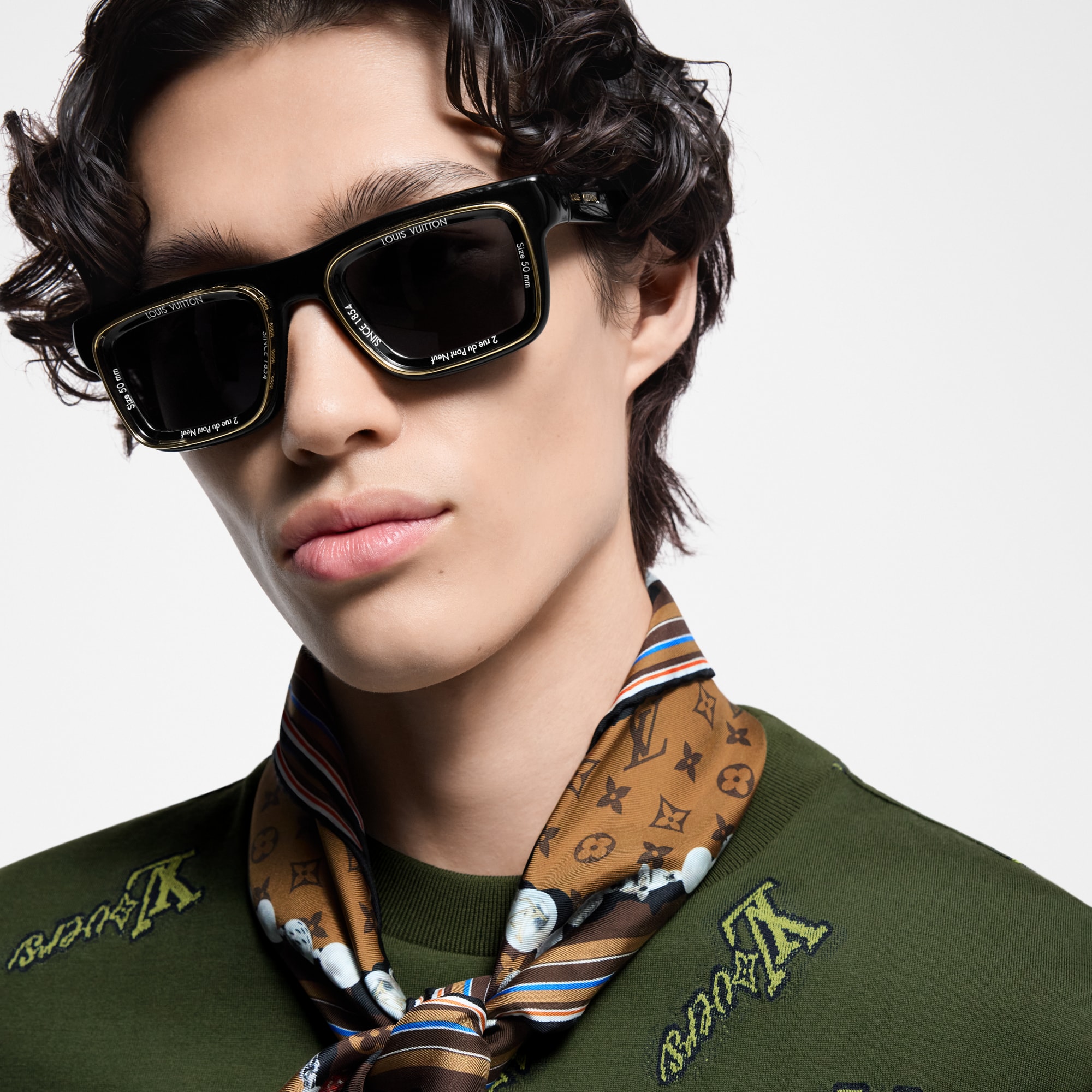 LV Super Vision Square Sunglasses . in Men