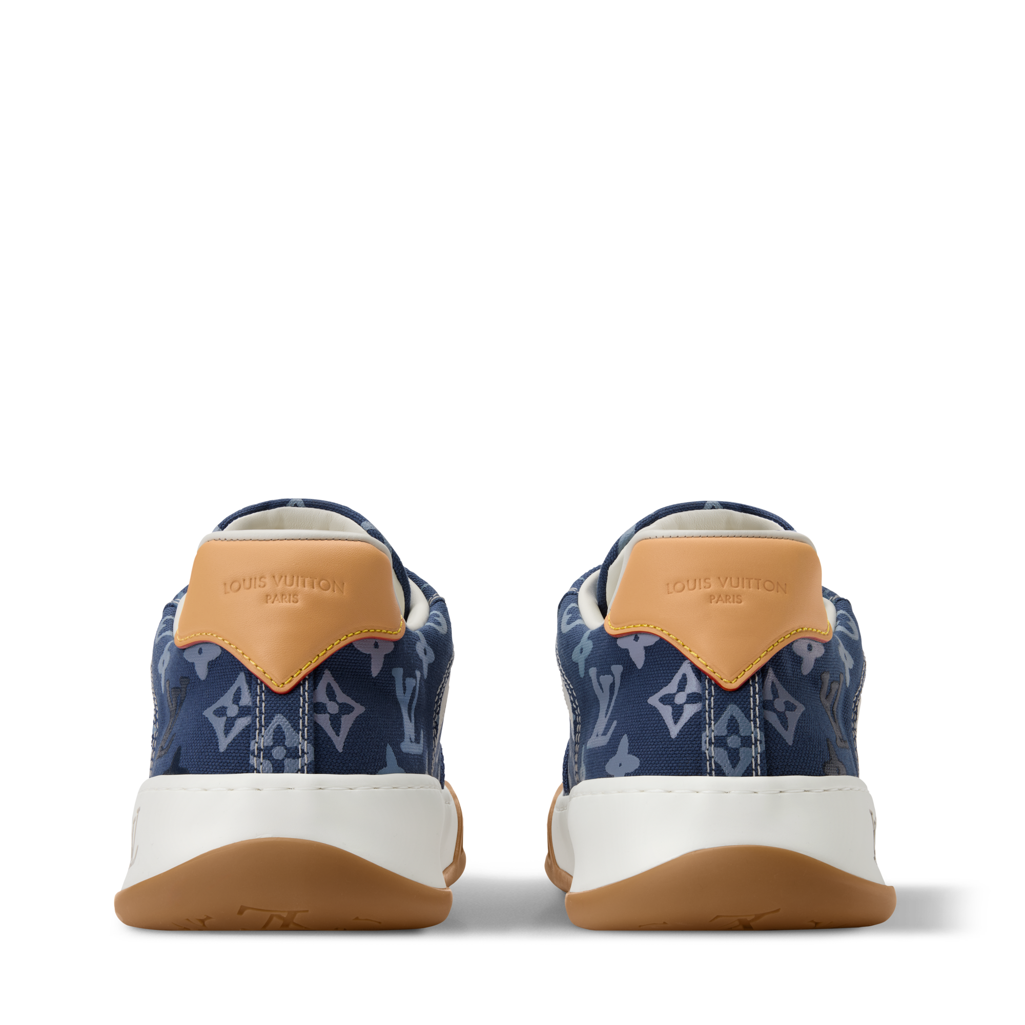 Lou i s Vui tton スニーカー 青アクセント Designer Sneakers For Men 