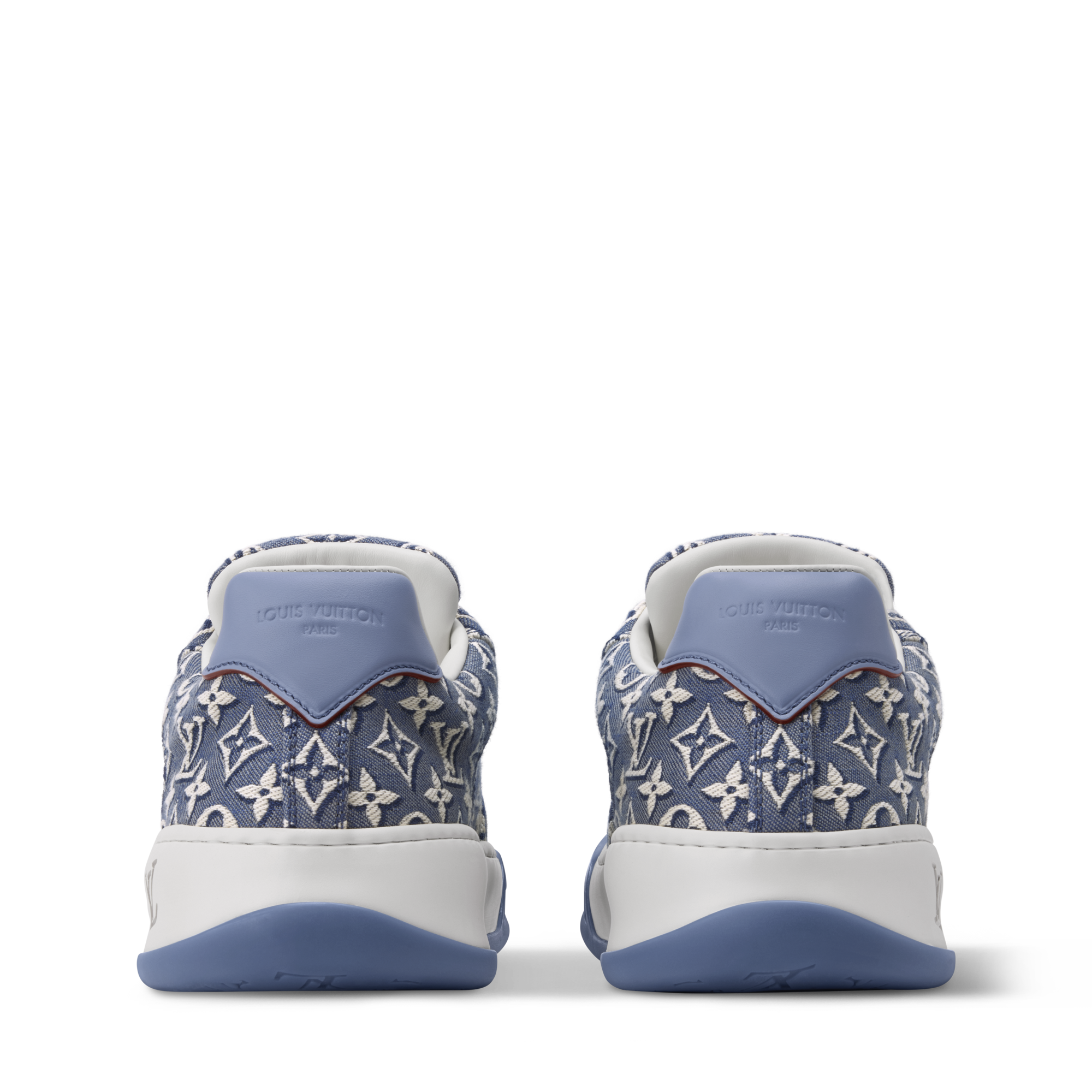 Lou i s Vui tton スニーカー 青アクセント Designer Sneakers For Men 