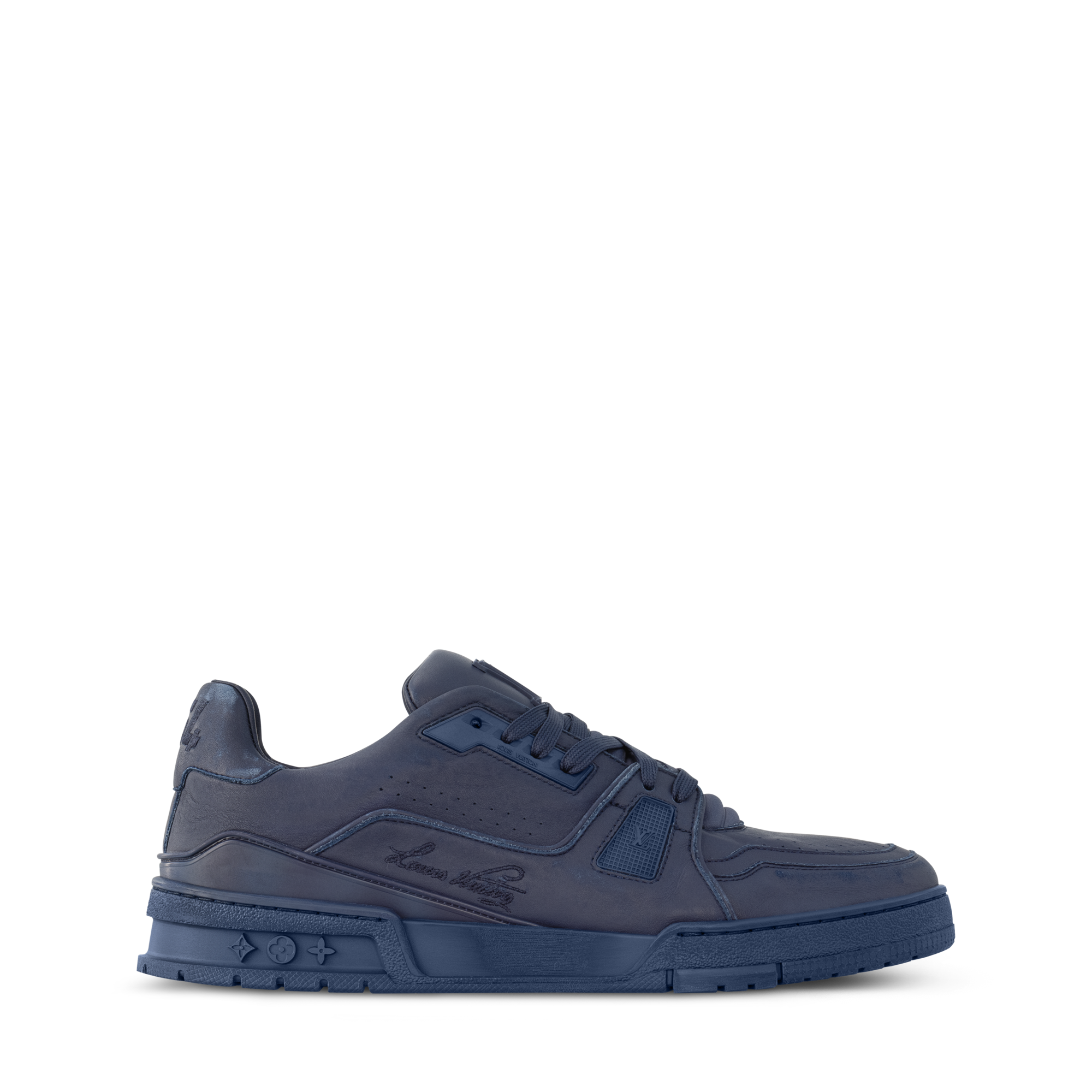 LV Trainer Sneaker Distressed  in Men