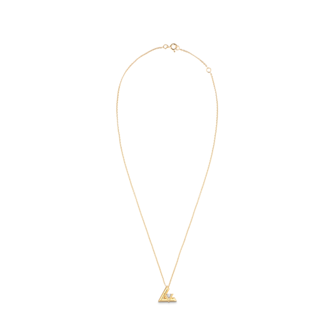 LV Volt One Small Pendant, Yellow Gold And Diamond in Jewellery's Categories All Fine Jewellery collections by Louis Vuitton (Product zoom)
