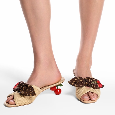 LV x TM Cherie Mule in Women's Shoes Mules and Slides collections by Louis Vuitton (Product zoom)