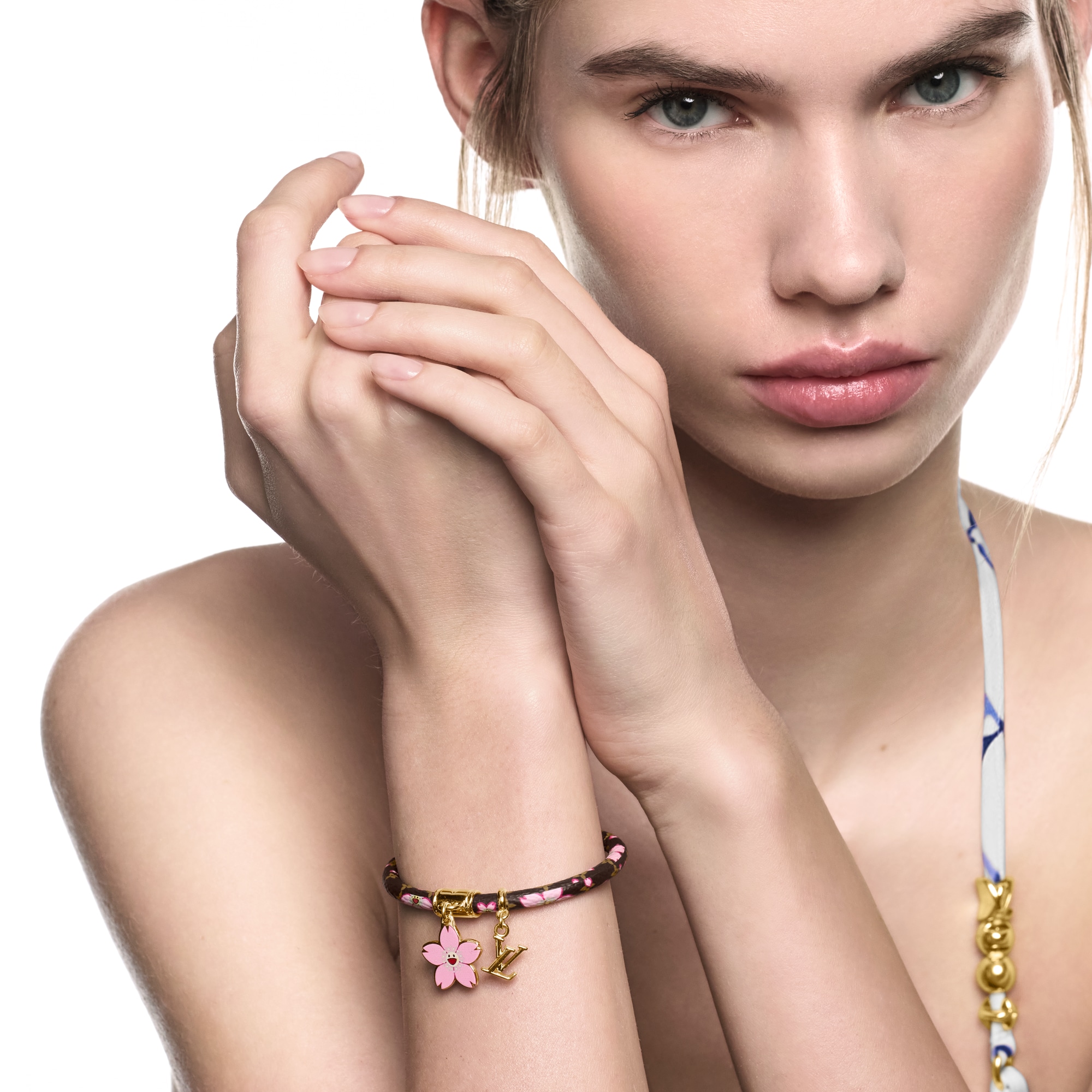 LV x TM Cherry Blossom Bracelet Other Leathers in Women