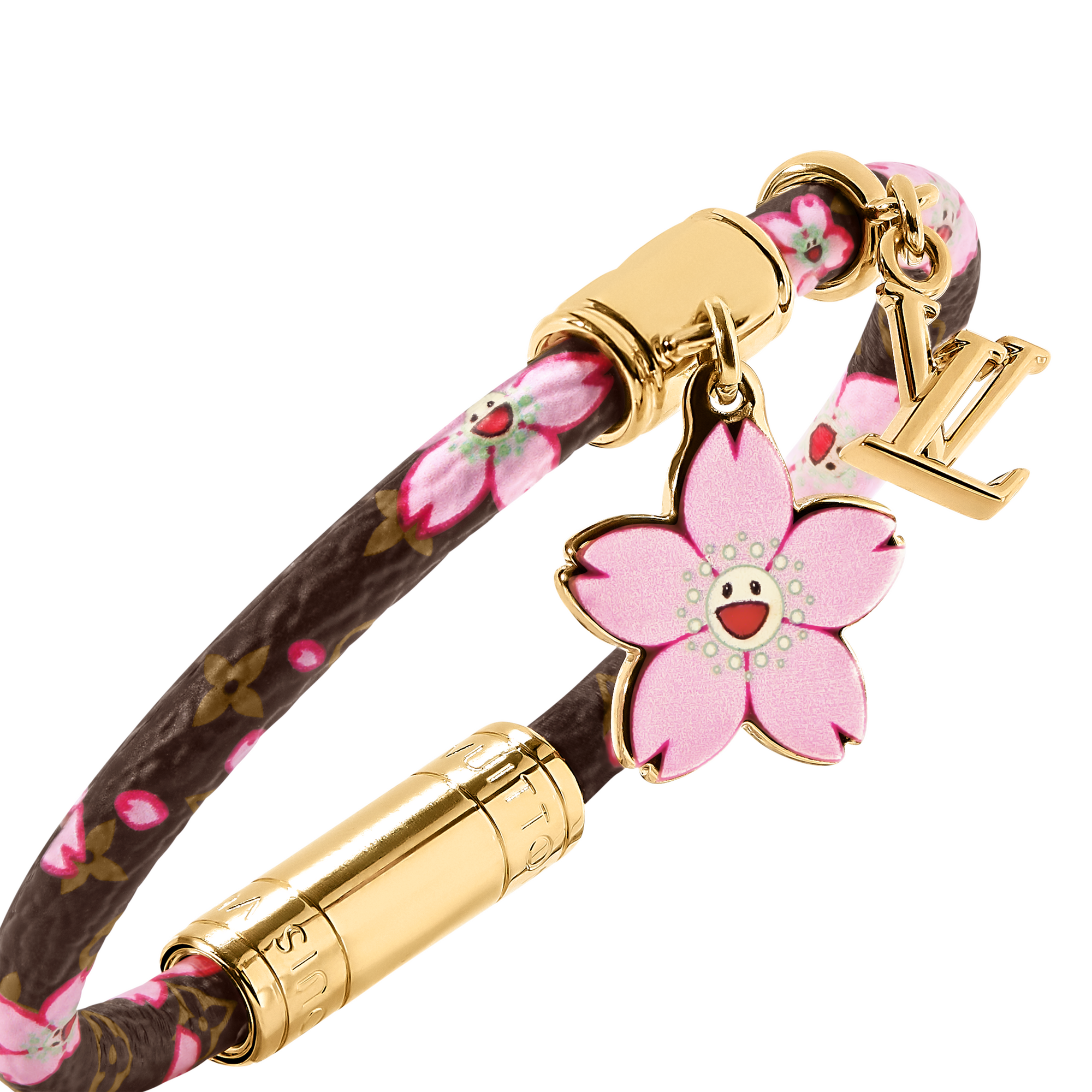 LV x TM Cherry Blossom Bracelet Other Leathers in Women
