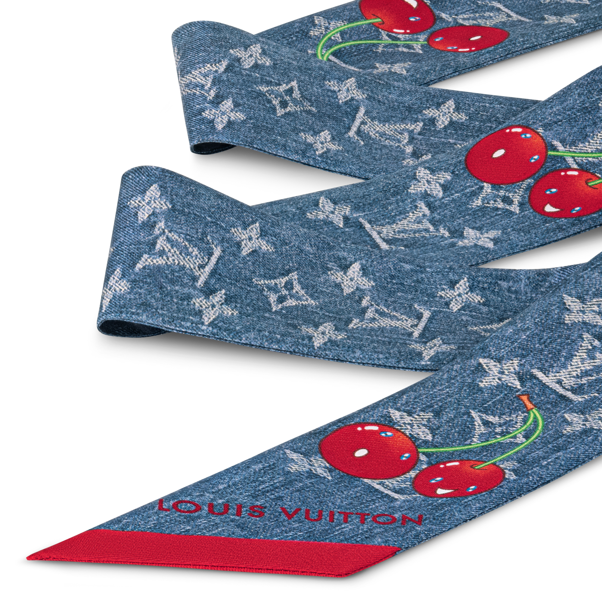 LV x TM Denim Cerise Bandeau . in Women