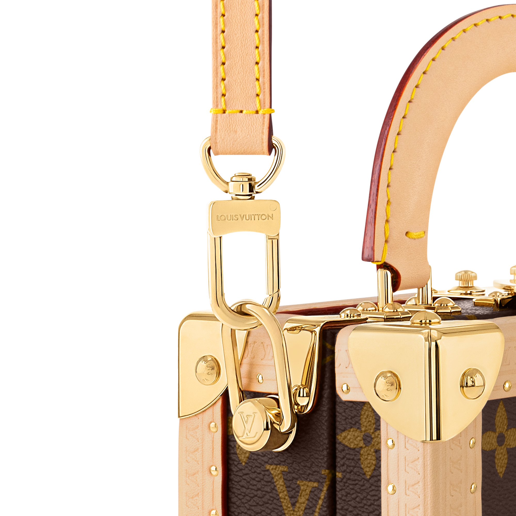 LV x TM Mini Square Trunk Other Monogram Canvas in Trunks, Travel and Home