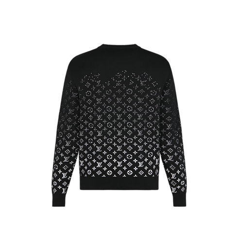 Lvse Monogram Degrade Crewneck in Men's Ready-to-Wear Knitwear and Sweatshirts collections by Louis Vuitton (Product zoom)