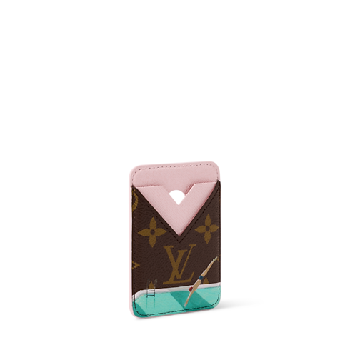 Magnetic Card Holder Other Monogram Canvas in Women's Wallets and Small Leather Goods Women's Card Holders collections by Louis Vuitton (Product zoom)