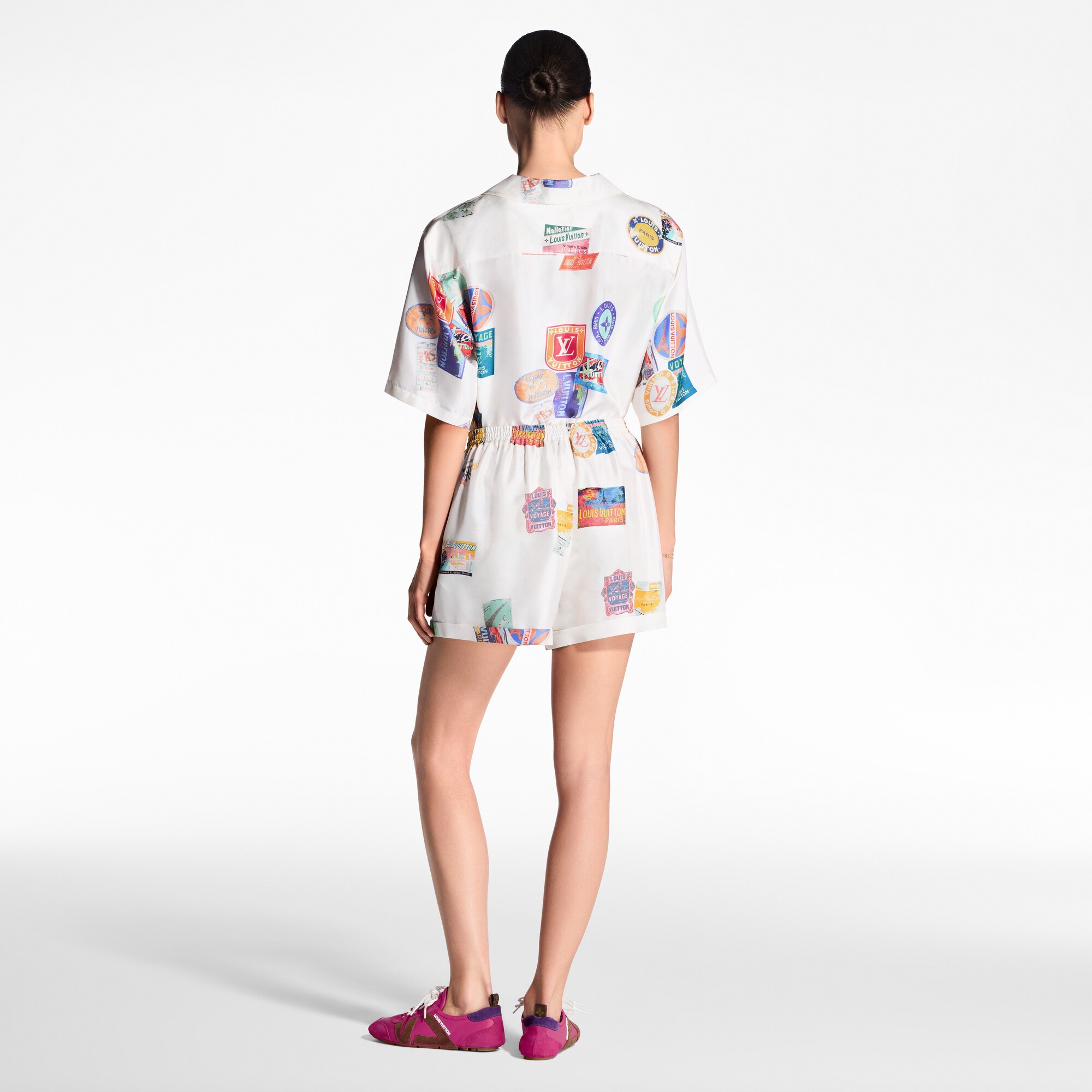 Mahina Patch Boxer Shorts  in Women