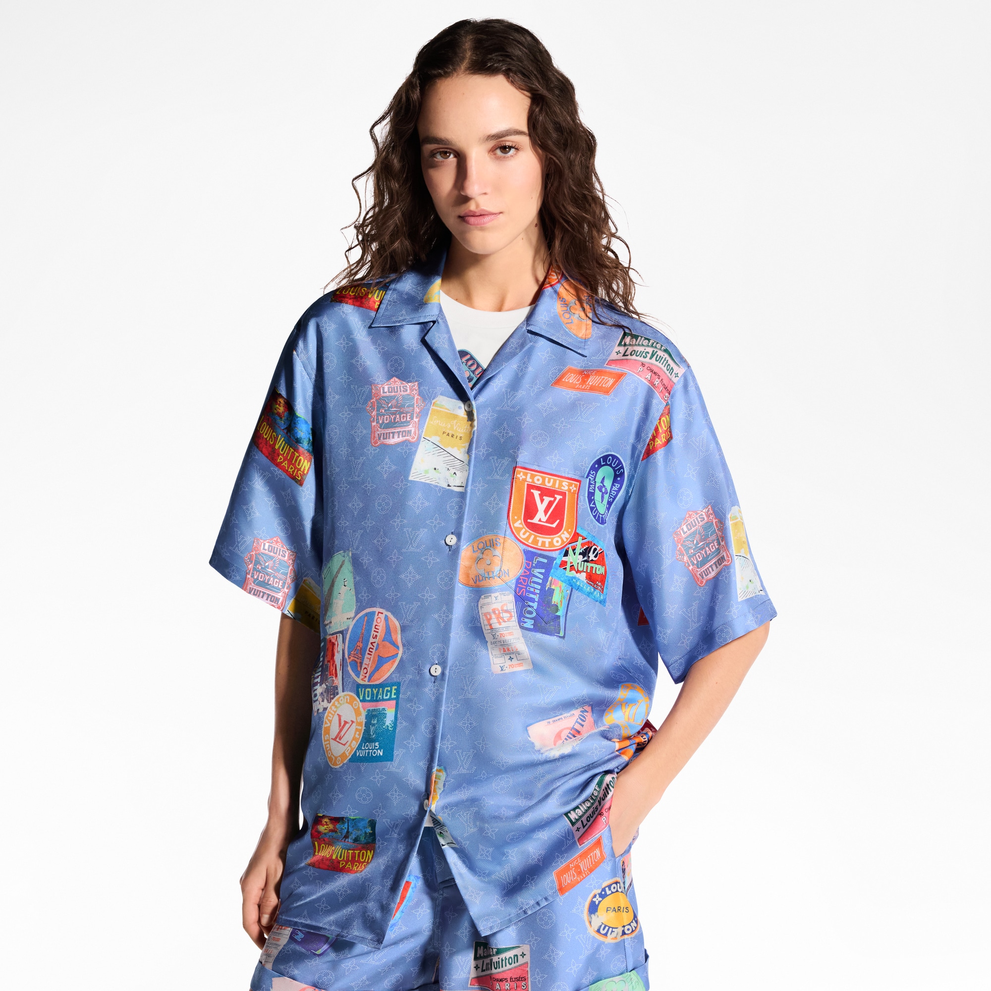 Mahina Patch Short-Sleeved Shirt  in Women