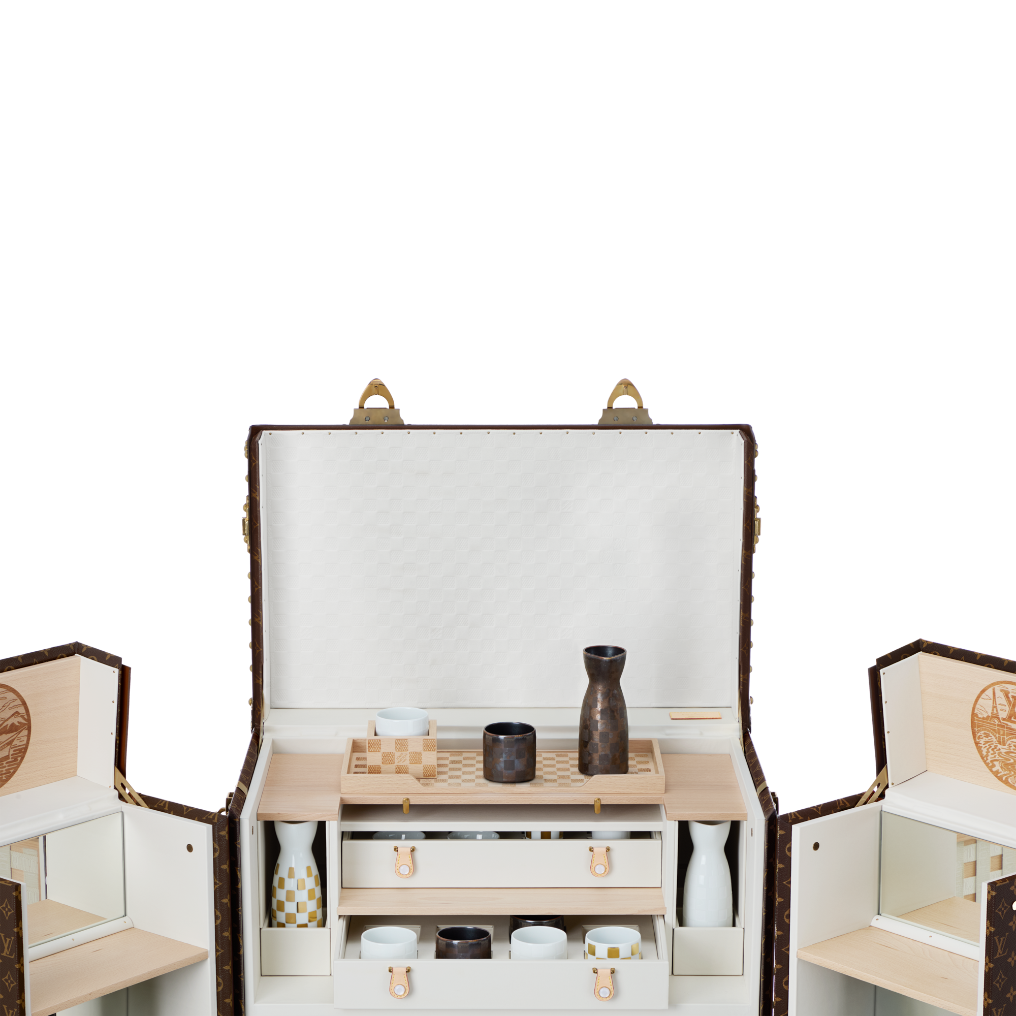 Malle Sake Monogram in Trunks, Travel and Home