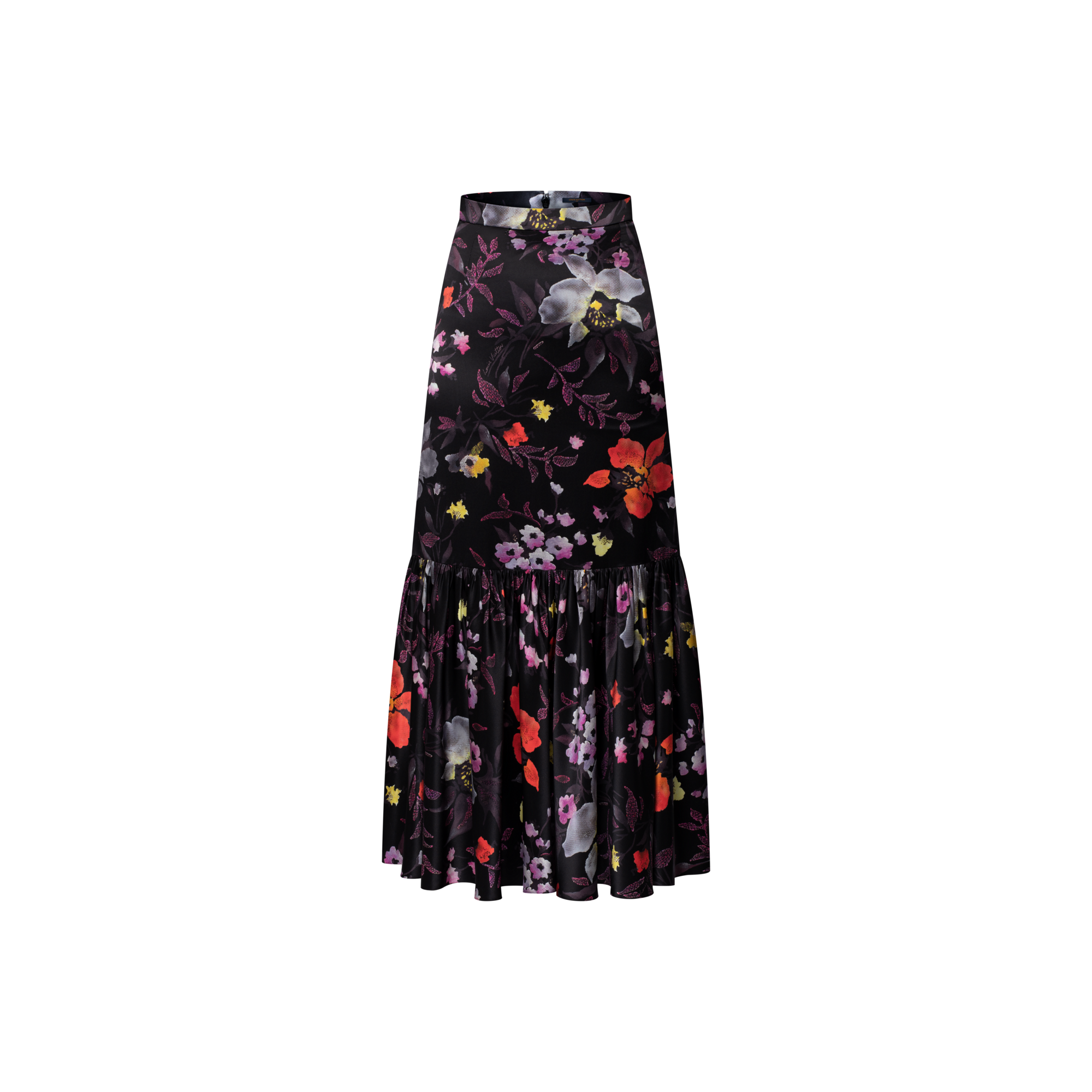 Maxi Skirt W/ Dropped Hem Dtl  in Women