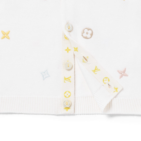 Meli Melo Embroided Cardigan . in Gifts's Gifts for Babies } collections by Louis Vuitton (Product zoom)