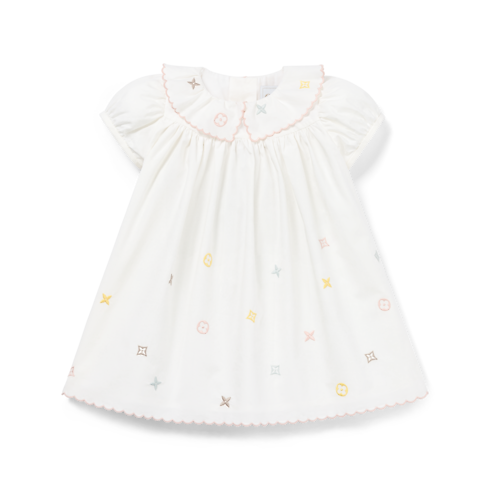 Meli-Melo Embroidered Dress . in Gifts's Gifts for Babies } collections by Louis Vuitton (Product zoom)