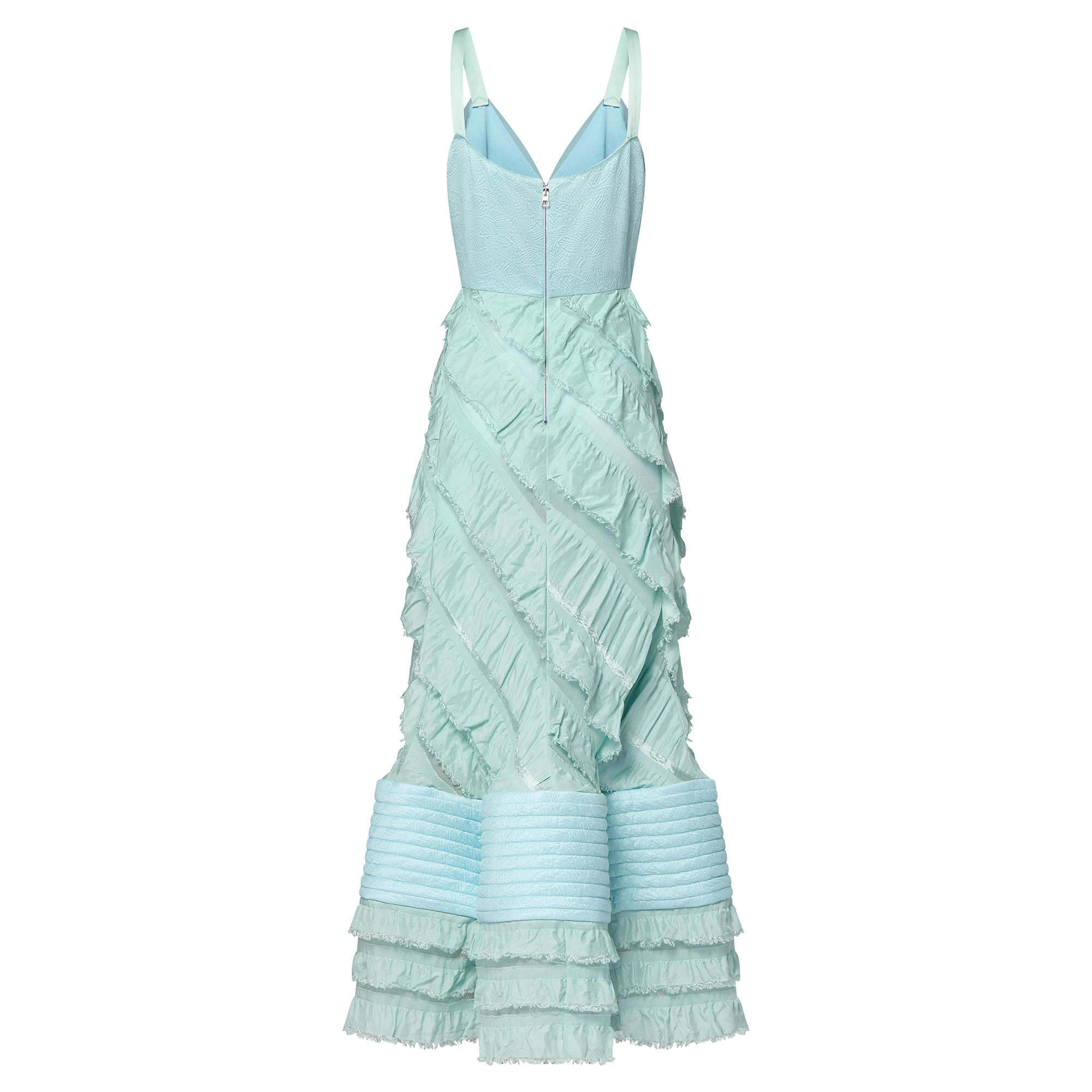 Mermaid Hem Flounce Gown   in Women