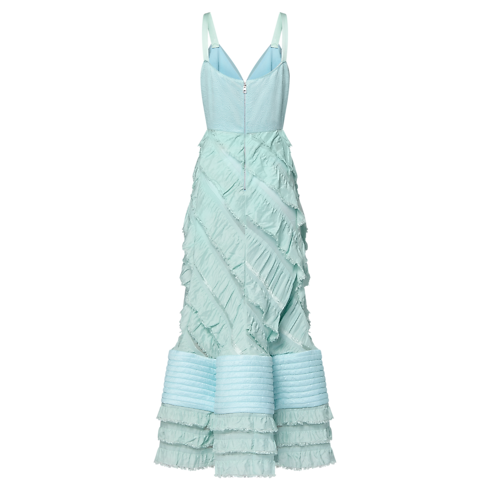 Mermaid Hem Flounce Gown in Women's Ready-to-Wear Dresses collections by Louis Vuitton (Product zoom)