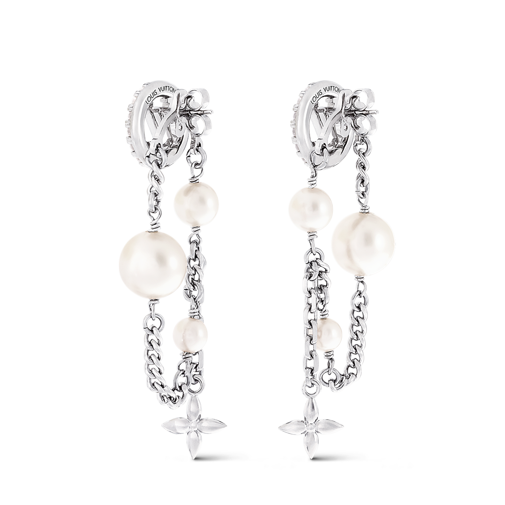 Midnight Pearl Earrings . in Women