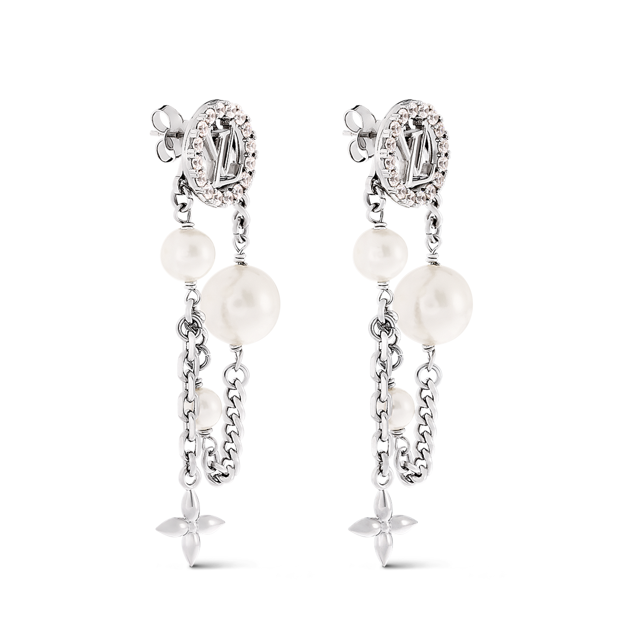 Midnight Pearl Earrings . in Women