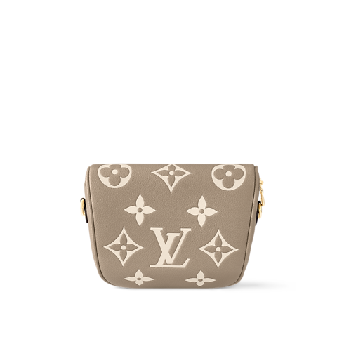 Mini Bumbag Bicolor Monogram Empreinte Leather in Women's Wallets and Small Leather Goods Wallets on Chain and Micro Bags collections by Louis Vuitton (Product zoom)