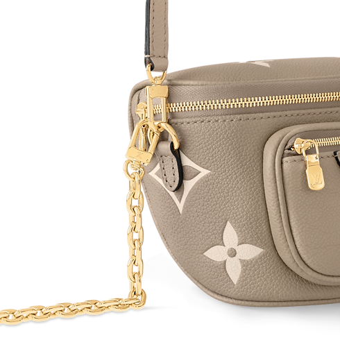 Mini Bumbag Bicolor Monogram Empreinte Leather in Women's Wallets and Small Leather Goods Wallets on Chain and Micro Bags collections by Louis Vuitton (Product zoom)