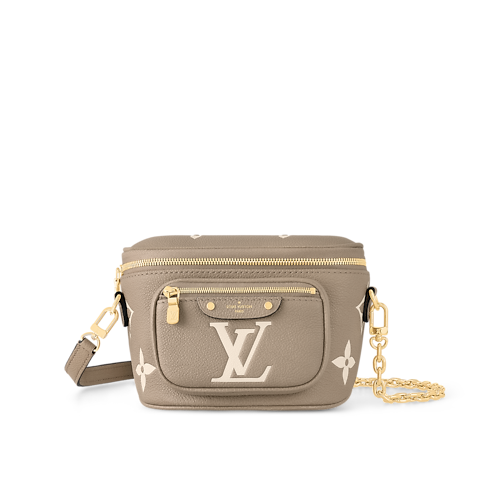 Mini Bumbag Bicolor Monogram Empreinte Leather in Women's Wallets and Small Leather Goods Wallets on Chain and Micro Bags collections by Louis Vuitton (Product zoom)