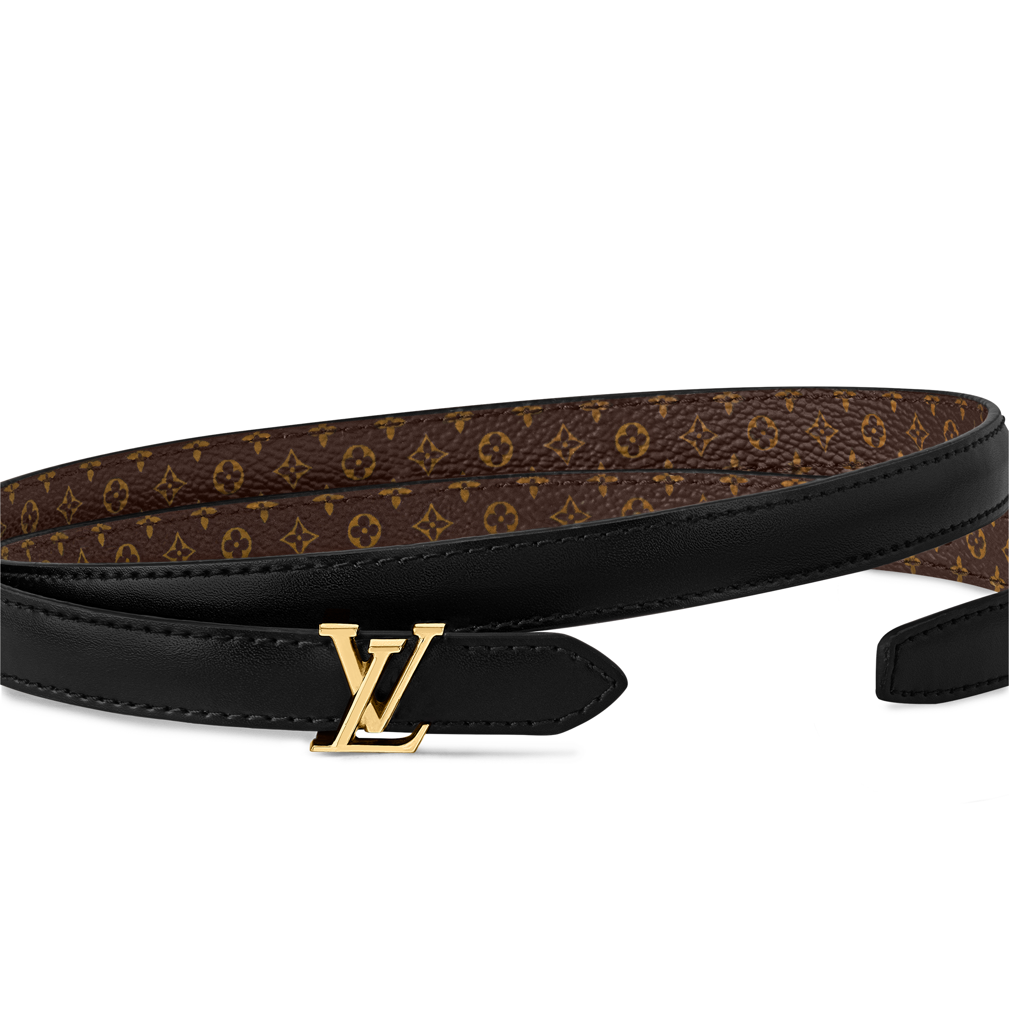 Mini LV 15mm Reversible Belt  in Women