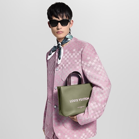 Mini Shopper Tote Autres Cuirs in Bags and Small Leather Goods's Men Bags Newness collections by Louis Vuitton (Product zoom)