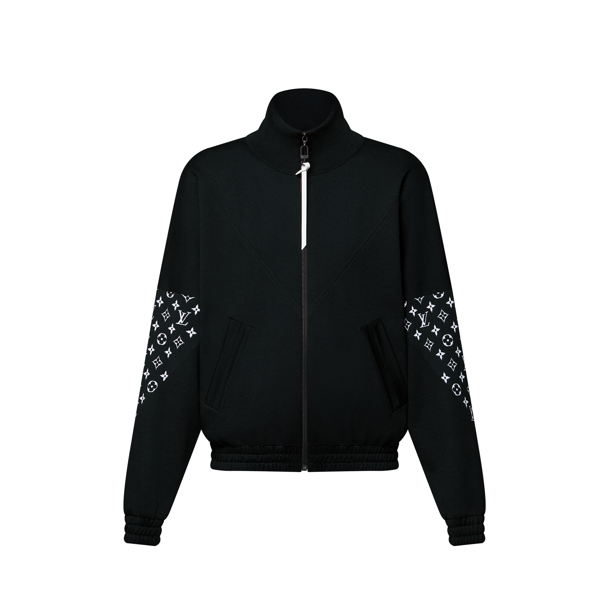 Monogram Accent Knit Jacket  in Women