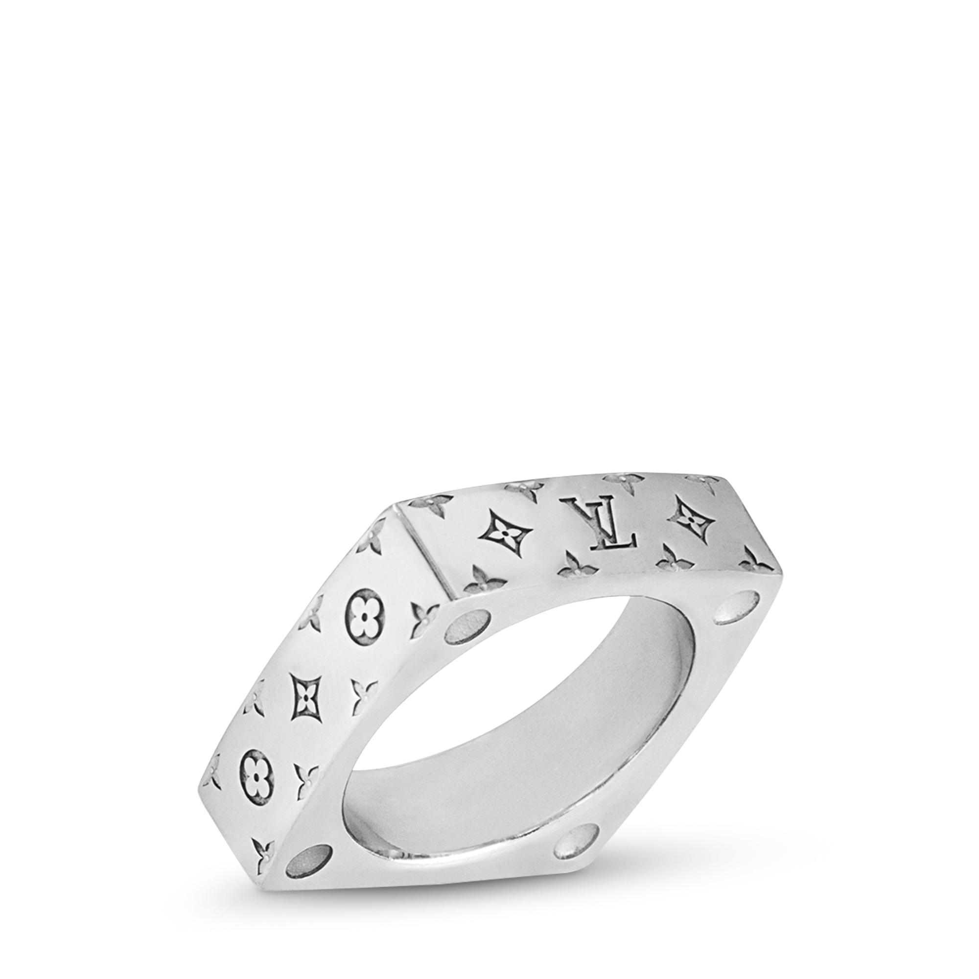 Monogram Bold Ring . in Men