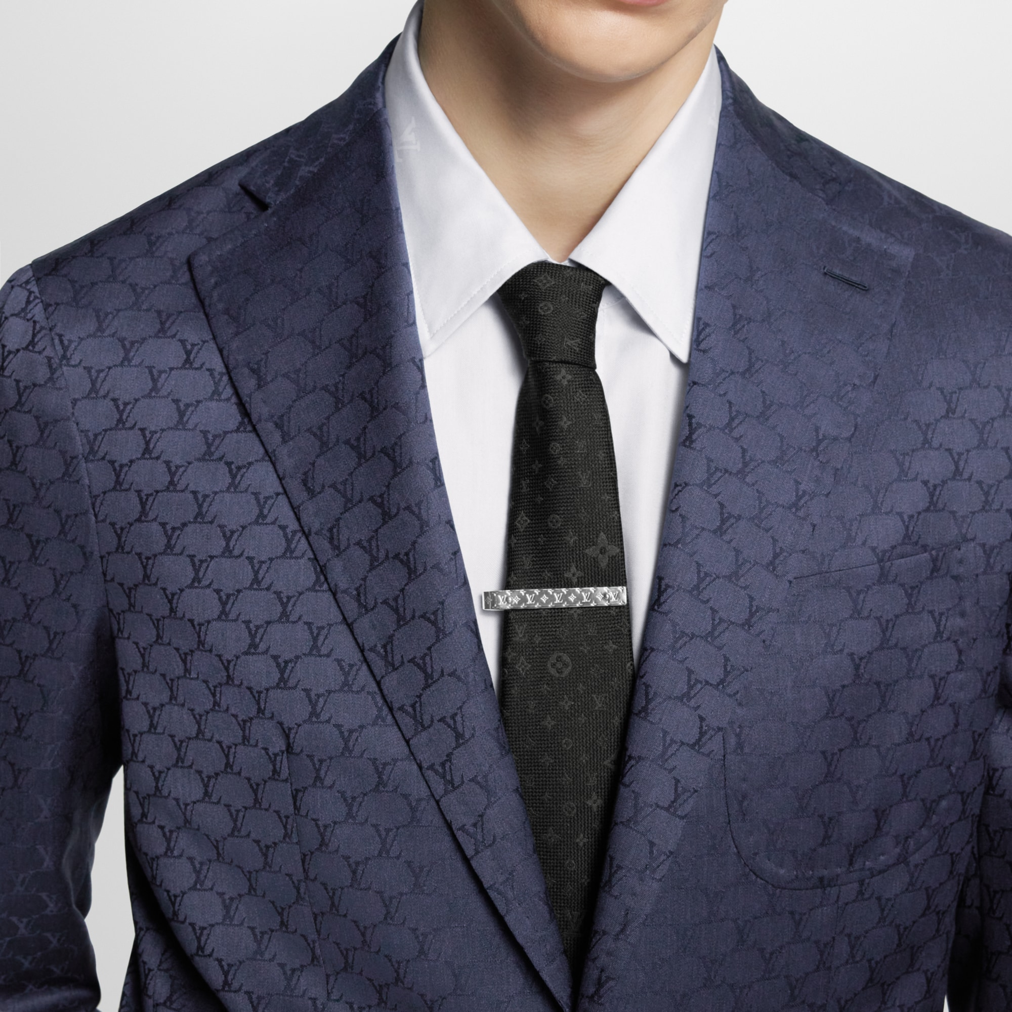 Monogram Bold Tie Pin . in Men