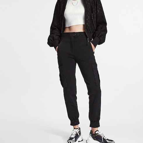 Monogram Detail Cargo Pants in Women's Ready-to-Wear Pants collections by Louis Vuitton (Product zoom)