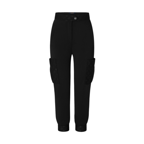 Monogram Detail Cargo Pants in Women's Ready-to-Wear Pants collections by Louis Vuitton (Product zoom)