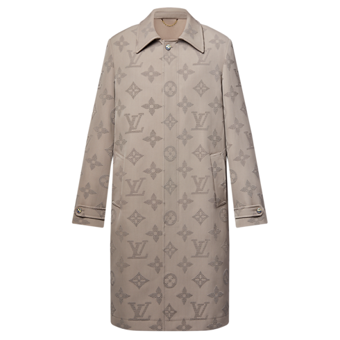 Monogram Embroidered Dandy Raincoat in Men's Ready-to-Wear Outerwear and Coats collections by Louis Vuitton (Product zoom)