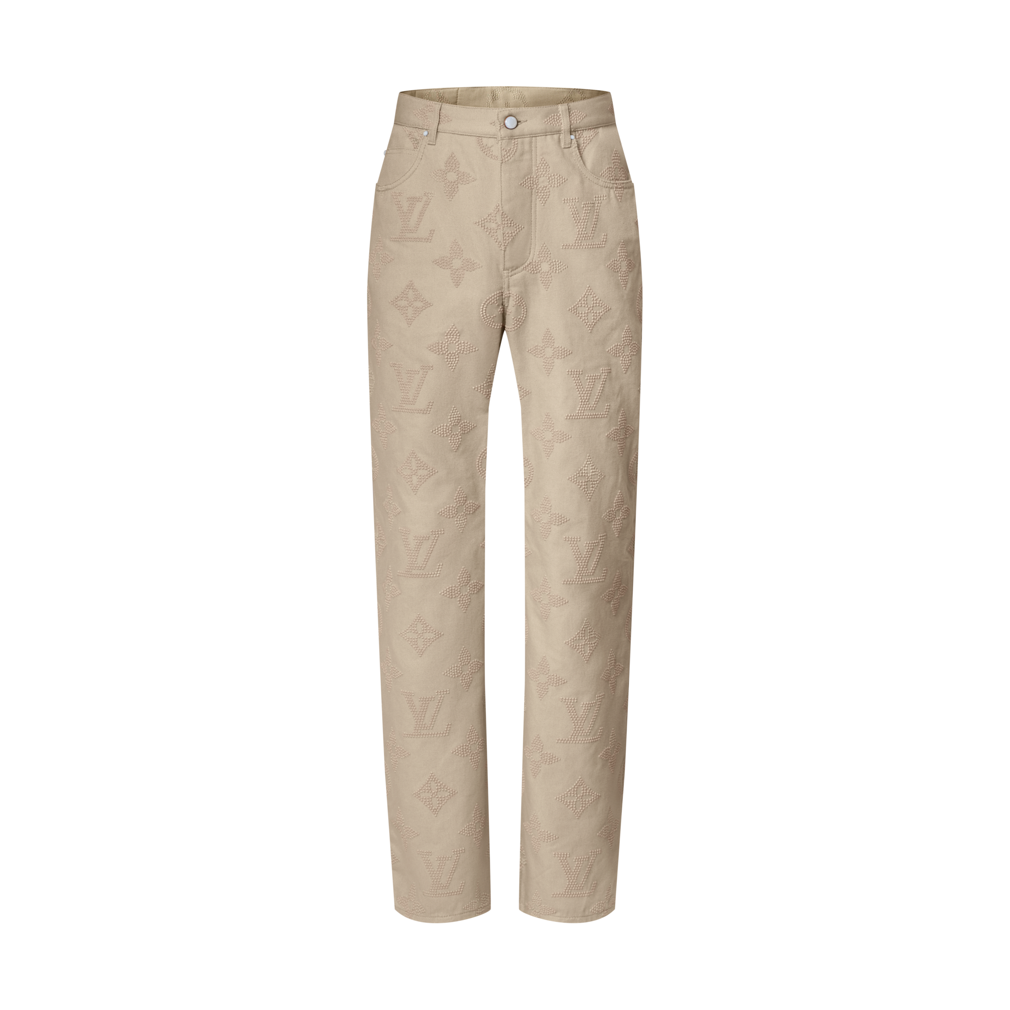 Monogram Embroidered Skate Pants  in Men