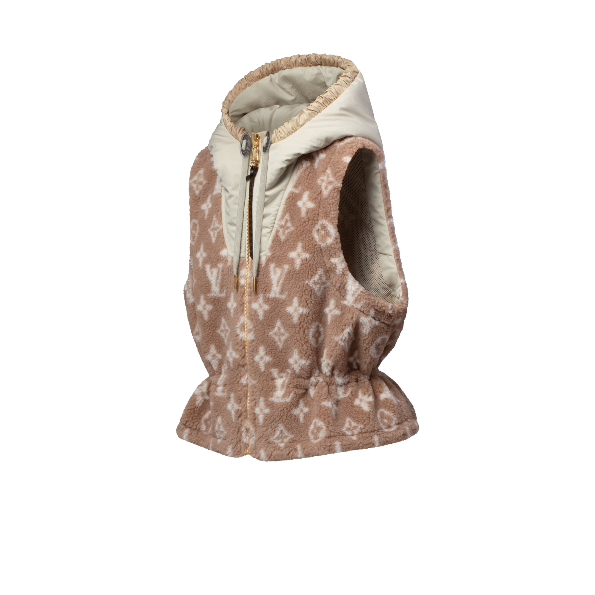 Monogram Fleece Gilet  in Women