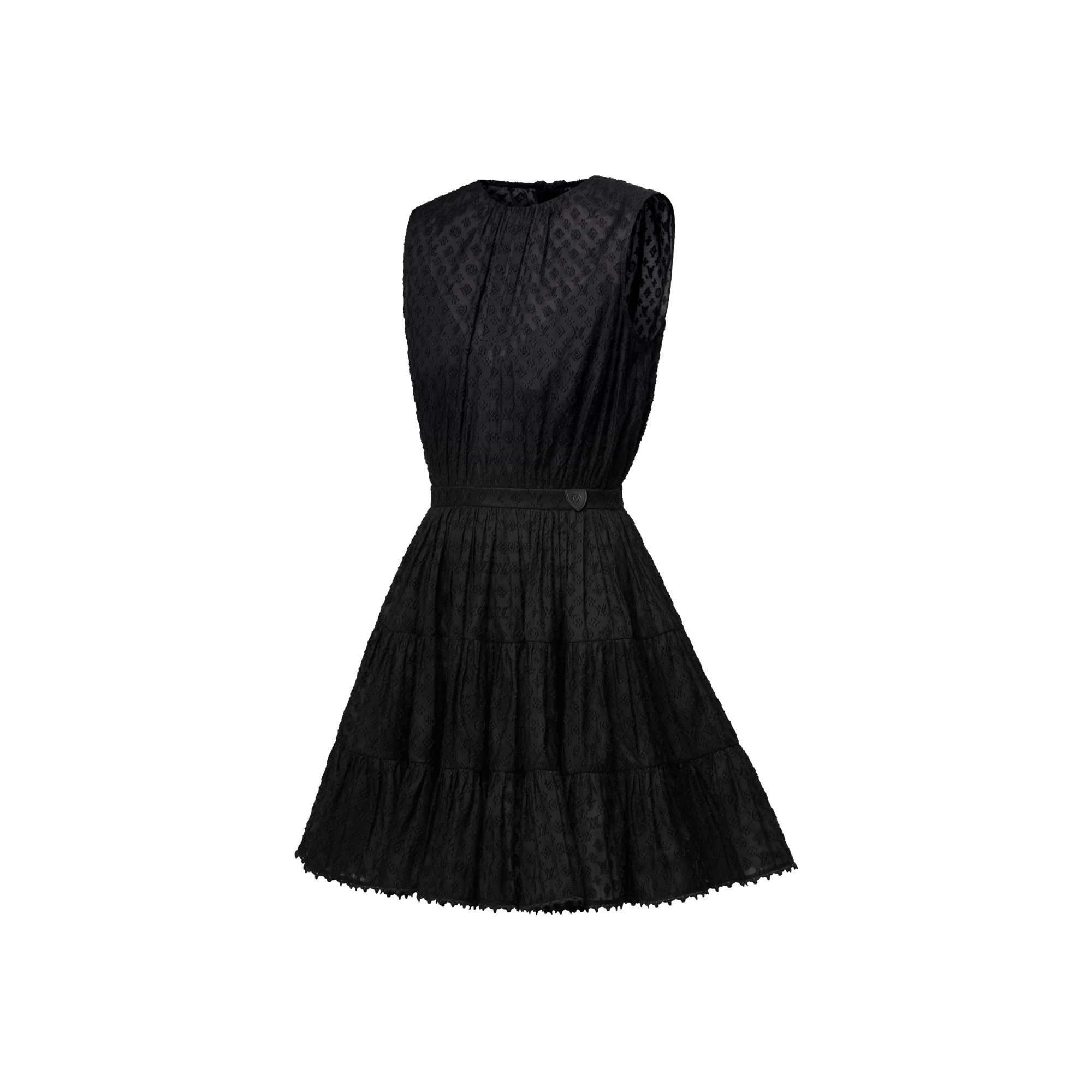 Monogram Fli Coupé Tiered Dress   in Women