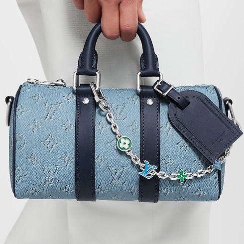 Monogram Flower Chain Belt . in Men's Accessories Key Holders and Bag Charms collections by Louis Vuitton (Product zoom)