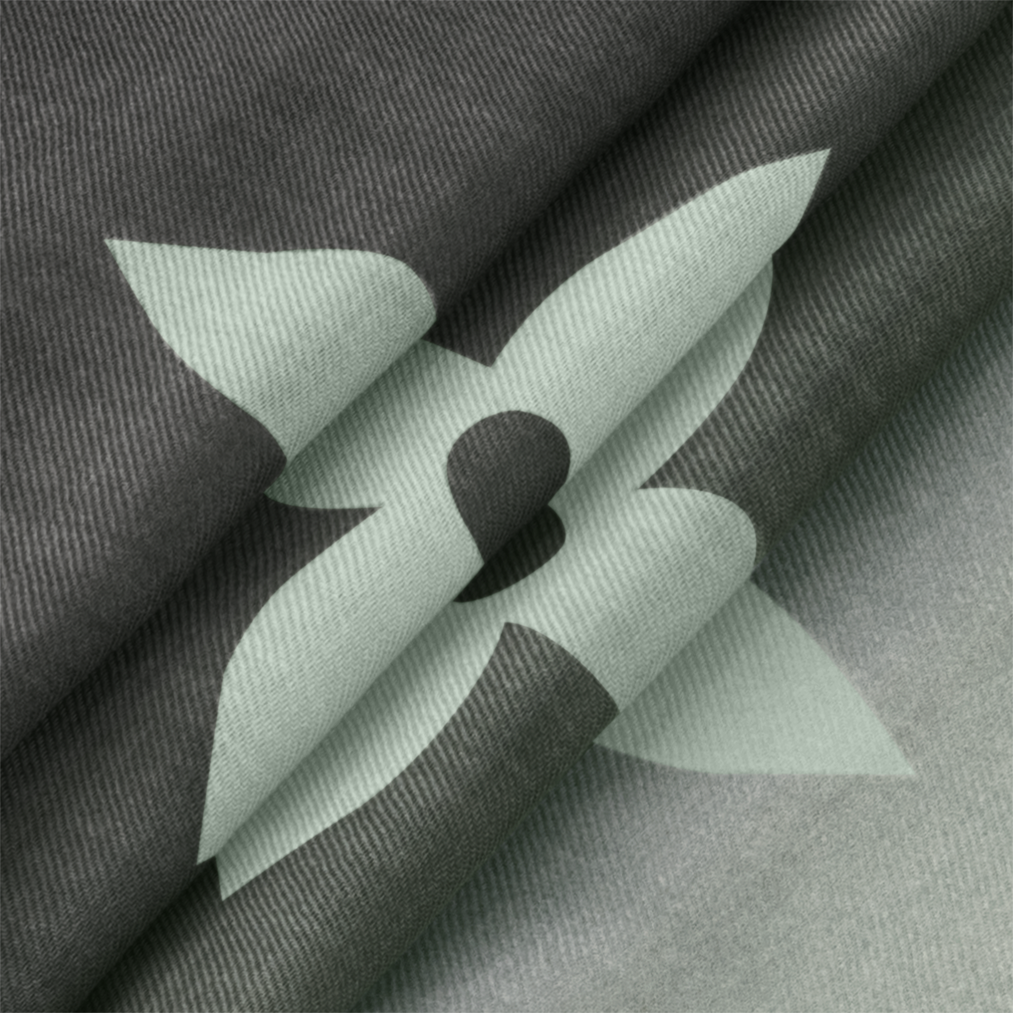 Monogram Gradient Stole . in Men