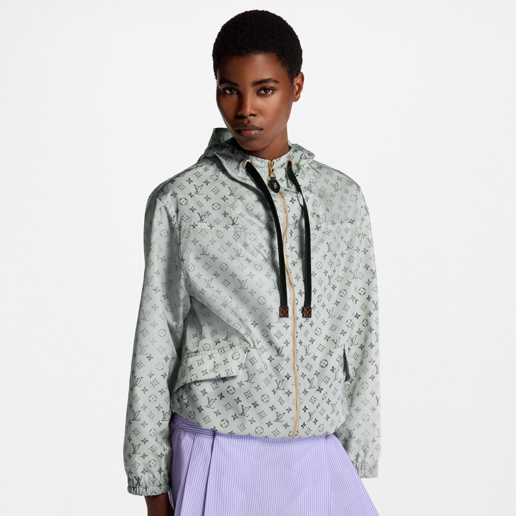 Monogram Hooded Parka  in Women