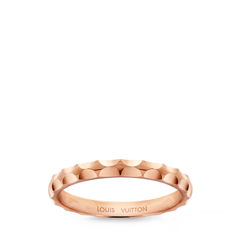 Monogram Infini wedding band, pink gold in Jewellery's Categories Personalisation Jewellery collections by Louis Vuitton (Product zoom)