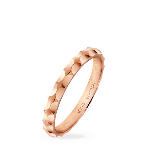 Monogram Infini wedding band, pink gold in Jewellery's Categories Personalisation Jewellery collections by Louis Vuitton (Product zoom)