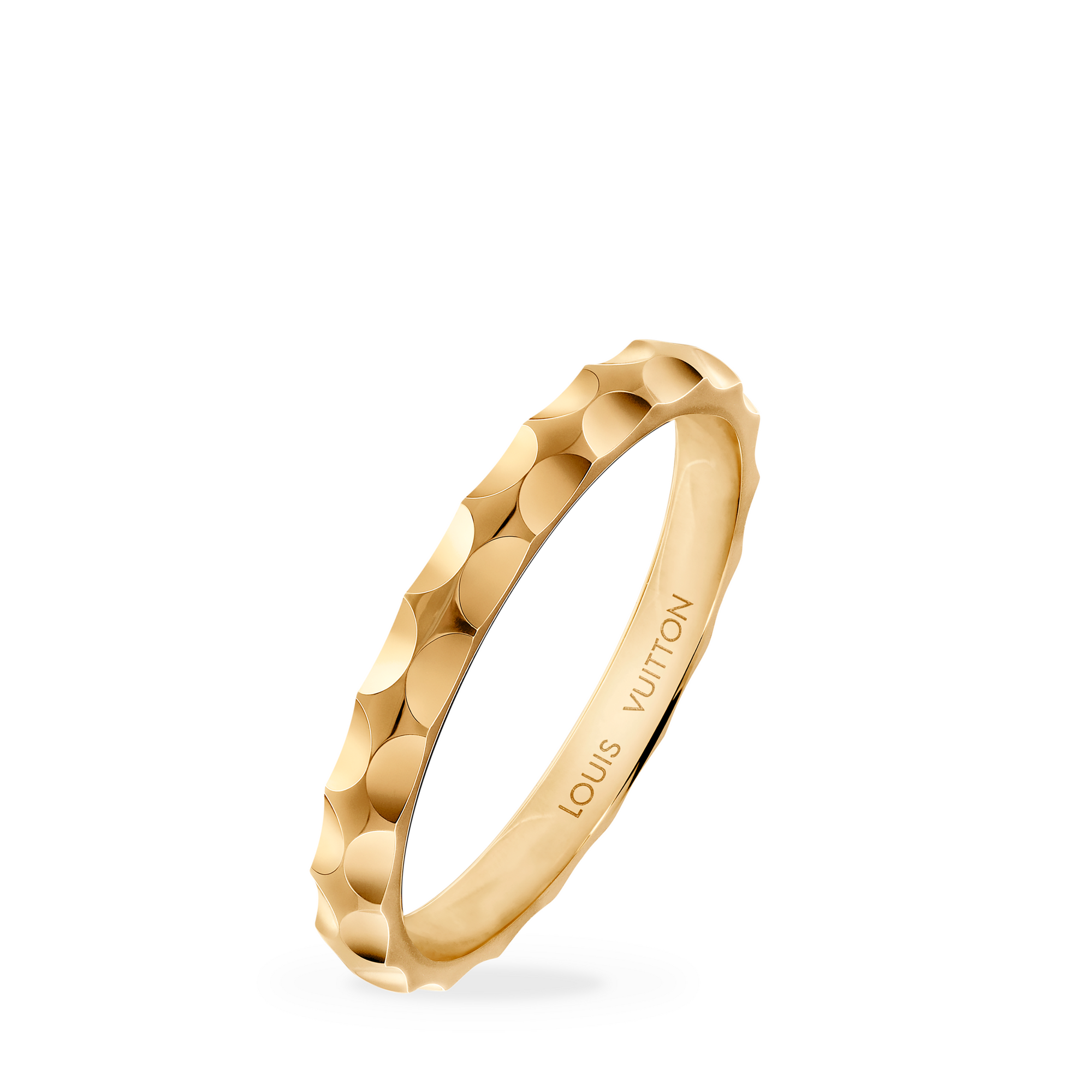 Monogram Infini wedding band, yellow gold  in Jewellery