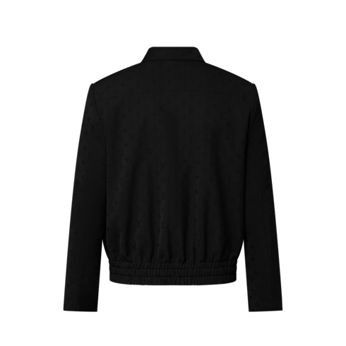 Monogram Jacquard Wool Jet Pocket Blouson in Men's Ready-to-Wear Outerwear and Coats collections by Louis Vuitton (Product zoom)