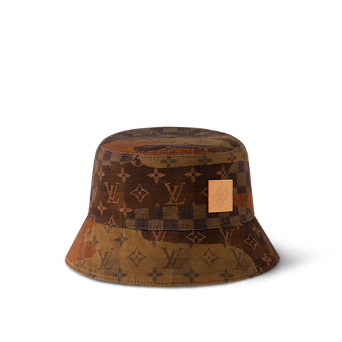 Monogram Landscape Reversible Bucket Hat . in Men's Accessories Hats, Beanies and Gloves collections by Louis Vuitton (Product zoom)