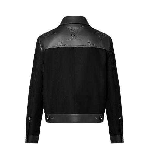 Monogram Mix Leather Workwear Blouson in Men's Ready-to-Wear Outerwear and Coats collections by Louis Vuitton (Product zoom)