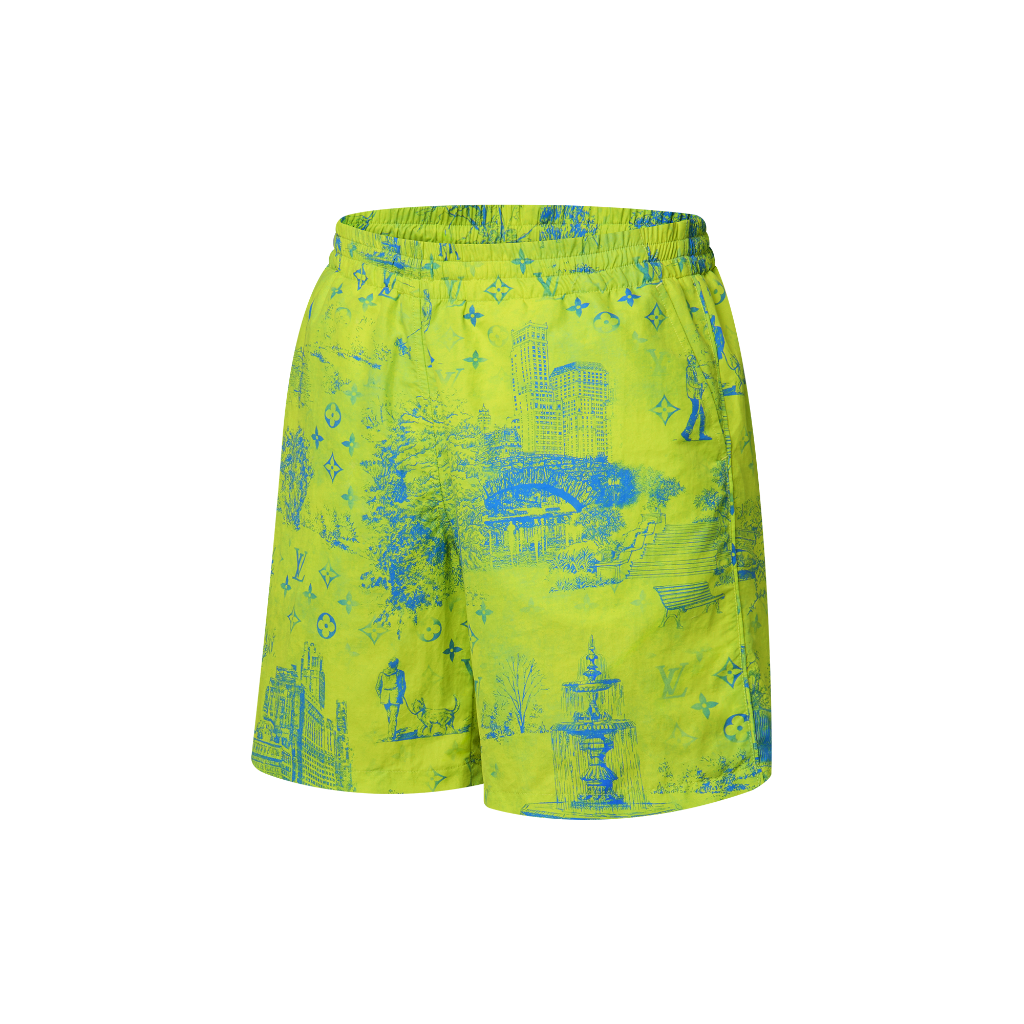 Monogram Nylon Swim Shorts  in Men